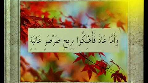 القران الكريم سورة الحاقة الأية 6.wmv