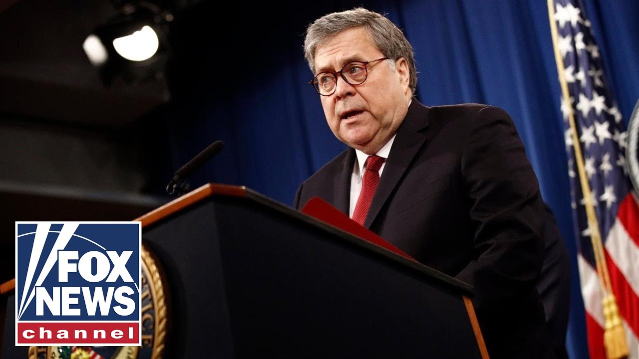 AG Barr discusses initiative to combat drugs in the US