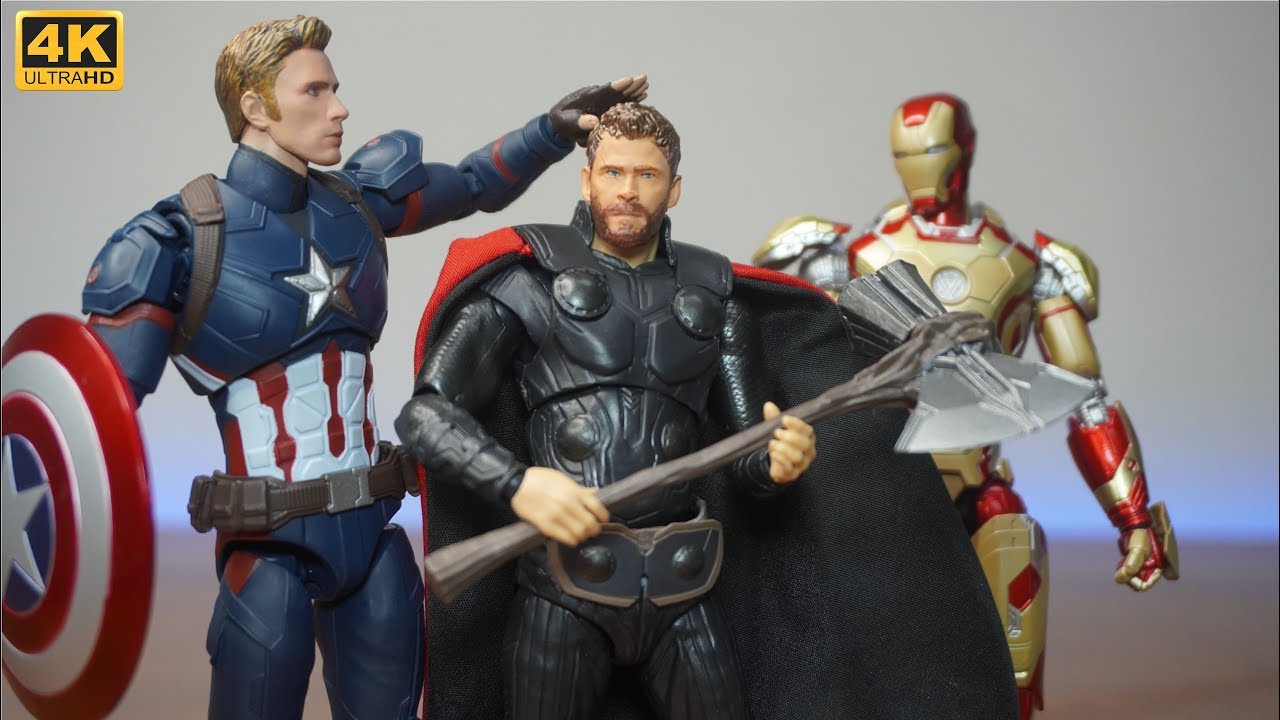 Details about    Avengers Infinity War Thor SHF PVC Action Figures KO Version Model Toy New 