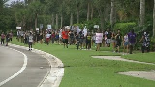 Black Lives Matter Protest Held In Parkland