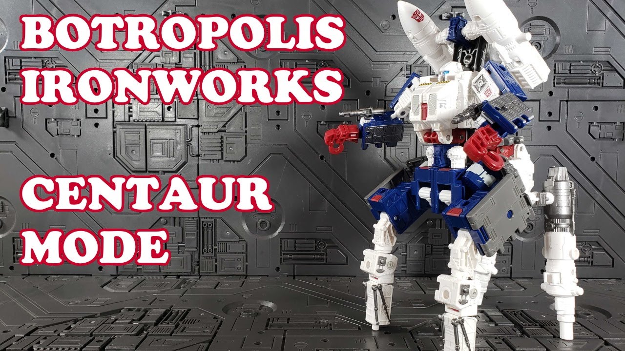 Transformers FanMode Combiner "Iron Centaur" Featuring 2x Botropolis