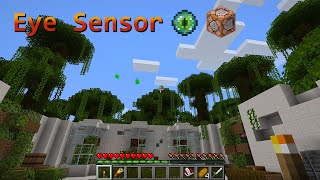 Minecraft - Line of sight detection without raycasting (Eye Sensor)