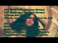 Kehlani feat. Dom Kennedy - Nunya   Lyrics Video