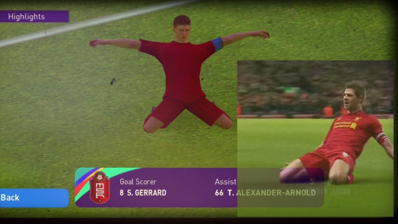 Steven Gerrard Pes Screamer 