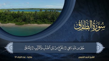 86 | سورة الطارق | الشيخ أحمد النفيس