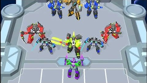 Robot Run Transforming Race gameplay 🤖🚌🤖🚌🚀💥