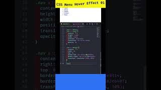 What Makes This CSS Menu Hover Effect So Special?