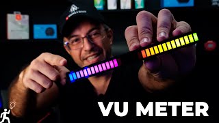 RGB AUDIO LEVEL INDICATOR BAR VU METER WITH BATTERY screenshot 5