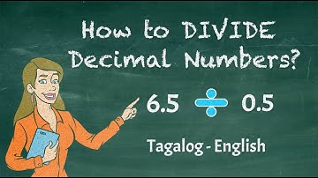 DIVIDE Decimal Numbers TAGALOG English (MATUTO MAG-DIVIDE)