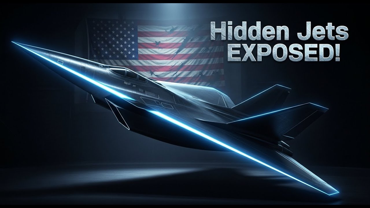 Secrets of America’s Hidden Fighter Jets | Black Projects Finally Exposed