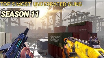 top 5 most underrated guns of cod mobile #callofduty #callofdutymobile #codm #codmobile