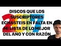 Discos que los subsciptores echasteis en falta en la lista de lo mejor del año y tenéis razón