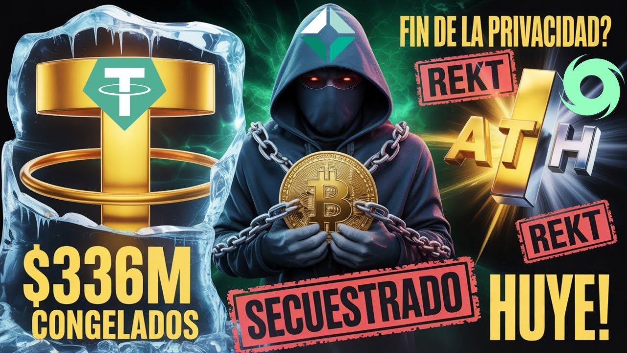 🚨 BITCOIN SECUESTRADO: 8 Fallos Críticos y el Congelamiento de Tether MÁS  GRANDE de la Historia. - YouTube