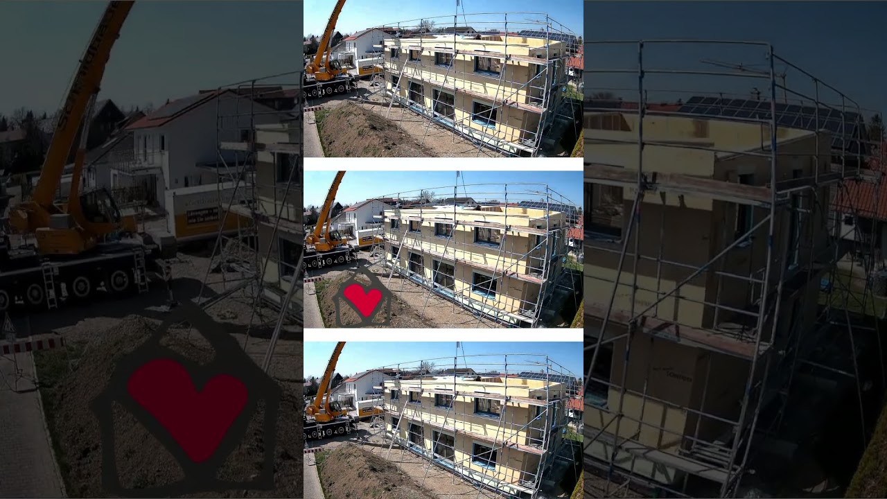 HOLZHAUSLIEBE: Hausaufstellung in Rekordzeit – so geht modernes Bauen heute! 
