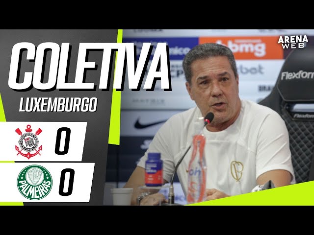 BatePronto ⚽ Luxemburgo retrancou o Corinthians contra o Palmeiras? F