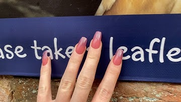 ASMR In A Park | Tracing Signs & Posters - Air Tracing - Gentle Camera Tapping - Scratching 🐮