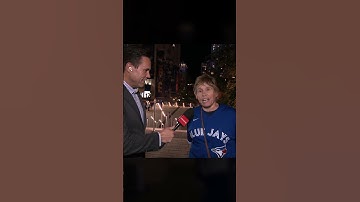 Jays fan leaves game early: 