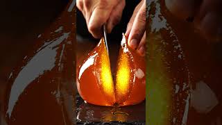 Glowing Honey Drop Slice 🍯✨ | Oddly Satisfying AI ASMR #ai #asmr #aivideo