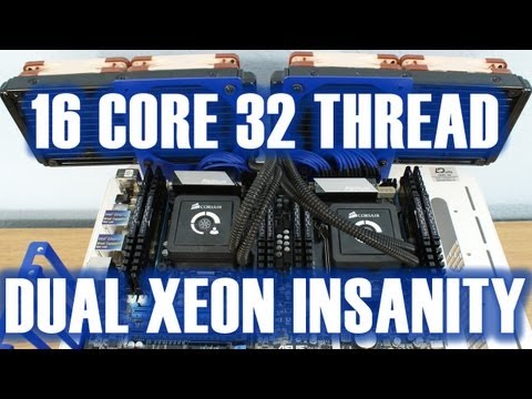 Asus Z9PE-WS Dual Xeons E5-2687 Insanity 16 Cores 32 Threads