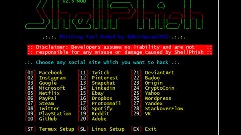 How to install ShellPhish |🔥Phishing Tool for 17 Social Media Hacking with  Kali Linux terminal 2025