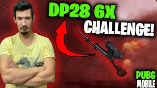 Dp-28 6X Challenge Mezarci Ami̇go Pubg Mobile Gameplay