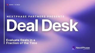 Deal Desk Product Demo | Automated Deal Screening Analysis