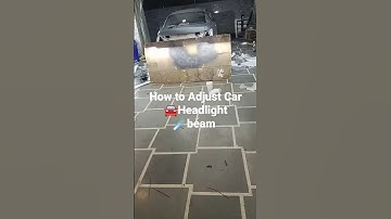 How to Adjustment Car🚘Headlight ☄️beam #viral