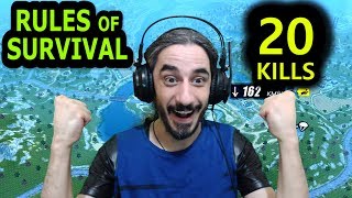 KATLİAM ÇIKTI 20 ÖLÜ 1 YARALI - RULES OF SURVIVAL