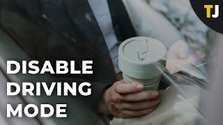 How To Disable the Are You Driving Message on an iPhone screenshot 2