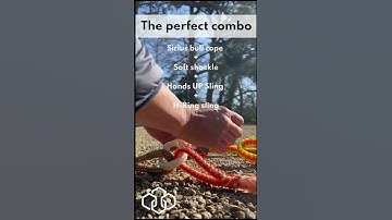 Hexarope : The perfect combo for rigging  #treerigging #treeclimber #treeclimbing #handsup