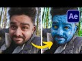 Advanced AVATAR Face Transformation Using After Effects