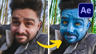 Advanced AVATAR Face Transformation Using After Effects