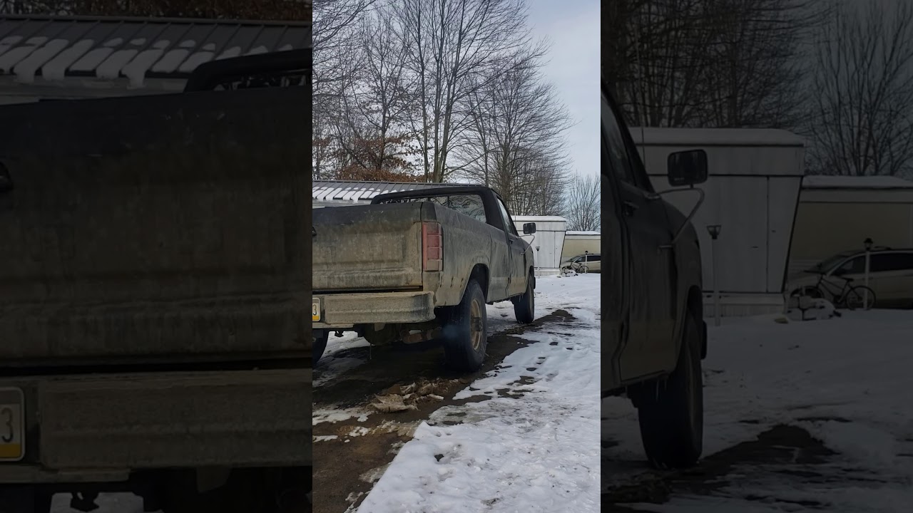 1986 f250 diesel 6.9 idi non turbo cold start