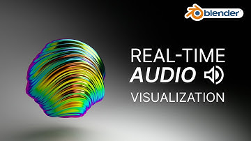 Blender real-time audio visualization using python | Tutorial (for python newbies)