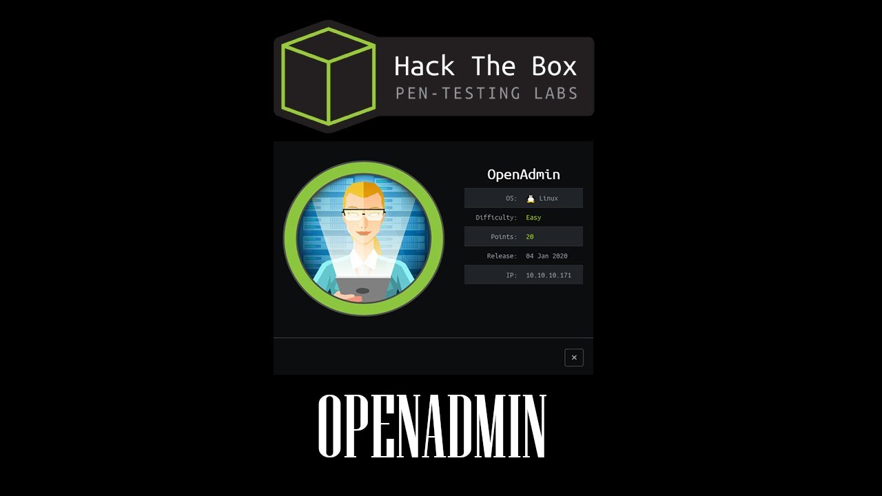 HackTheBox #3 - OpenAdmin Solved - YouTube