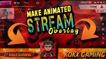 HOW TO MAKE ANIMATED GAMING OVERLAY ON ANDROID | Make Cool Stream Overlay | KINEMASTER PRO TUTORIAL