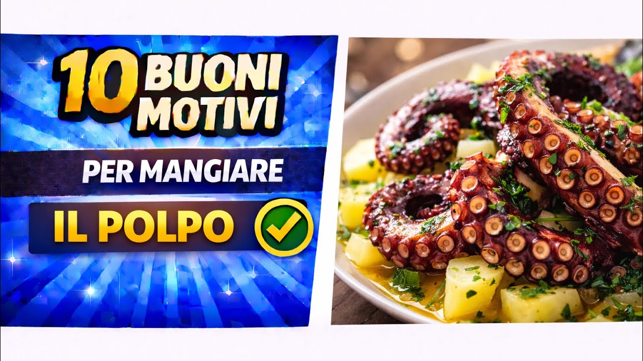 10 Buoni Motivi per Mangiare Polpo