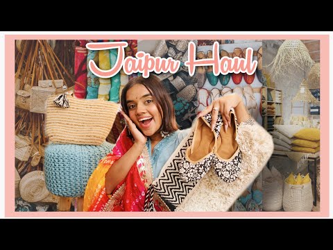 Jaipur Affordable Haul | Home Decor + Clothing 😱😍