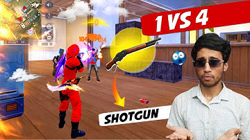 Insane Shotgun Challenge! If you like Shotgun then Watch this | Free Fire Max