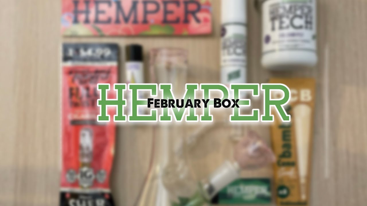 Unboxing the February Hemper Box