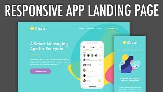 Famous Design & Code Responsive Landing Page Website (Part 1) | XO PIXEL Profile