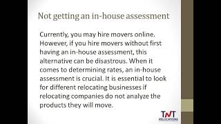 What are the common mistakes to avoid when choosing international relocation