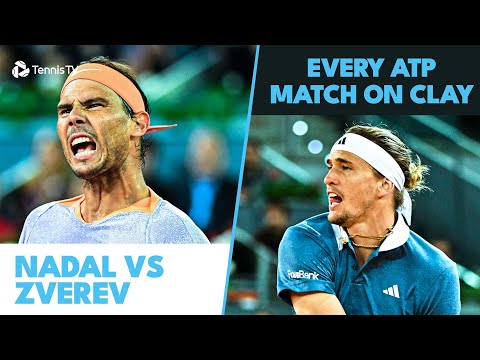 Rafael Nadal vs Alexander Zverev: Every ATP Clay Meeting So Far!