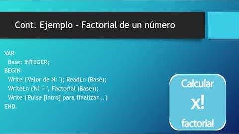 Introducción a Pascal (Lenguaje de programación)