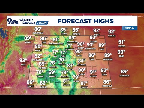 Denver Gazette forecast for Sunday, Sept. 29 - YouTube