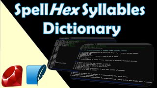 SpellHex Syllables Dictionary by Vowel Sounds - Beta