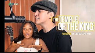 Dimas Senopati- Rainbow The Temple of the King (Acoustic cover) Reaction