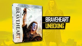 Braveheart: 4K STEELBOOK 25th Anniversary (Unboxing)