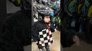 Raising one hockey player… and another in the making 🥹🏒