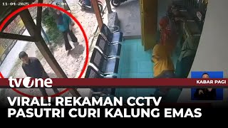 Aksi Nekat Pasutri Gasak Kalung Emas Di Toko Perhiasan Brebes, Terekam Cctv Tvone